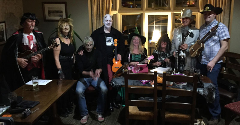 Ukulele Bedford Halloween