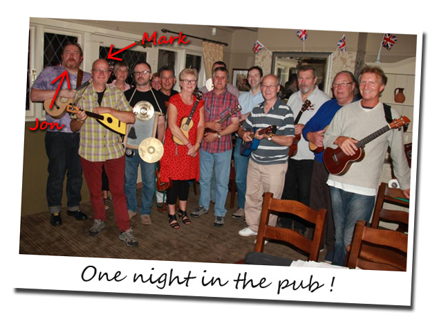 In the pub